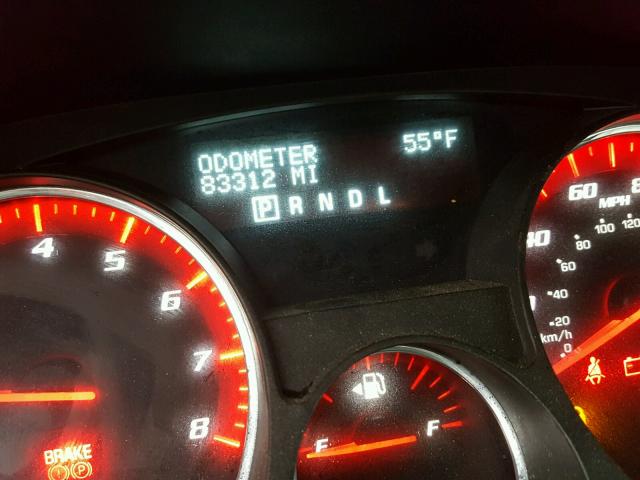 1GKER23768J303150 - 2008 GMC ACADIA SLT შავი ფოტო 8