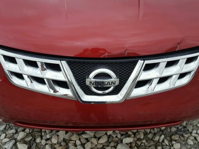 JN8AS5MT6BW176099 - 2011 NISSAN ROGUE S BURGUNDY photo 7