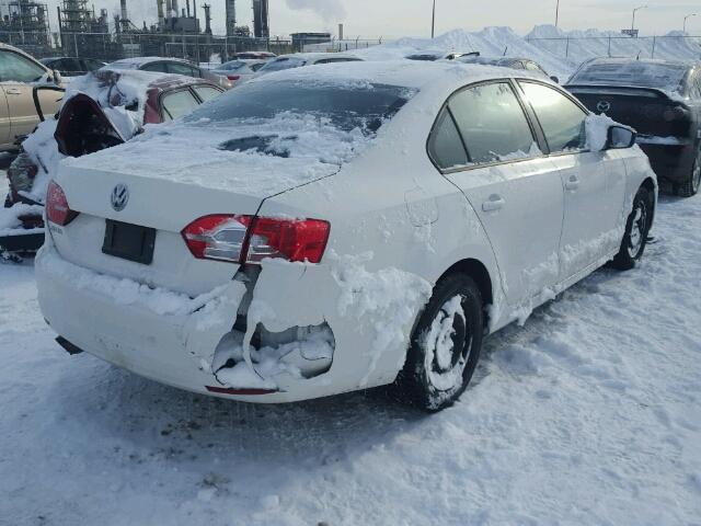 3VW1K7AJ5DM249845 - 2013 VOLKSWAGEN JETTA BASE 白色 照片 4