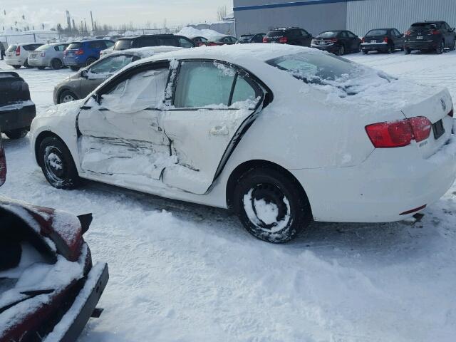 3VW1K7AJ5DM249845 - 2013 VOLKSWAGEN JETTA BASE 白色 照片 9