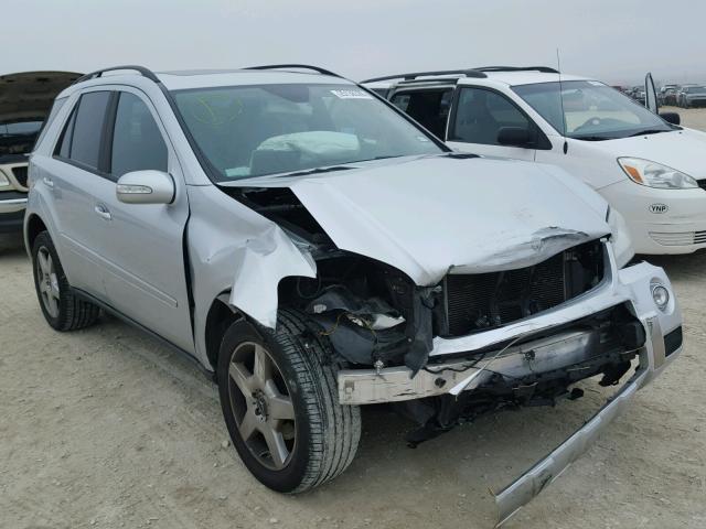 4JGBB86E86A090517 - 2006 MERCEDES-BENZ ML 350 SILVER photo 1