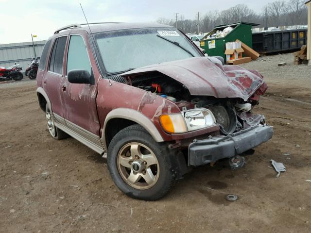 KNDJA723525143047 - 2002 KIA SPORTAGE MAROON photo 1