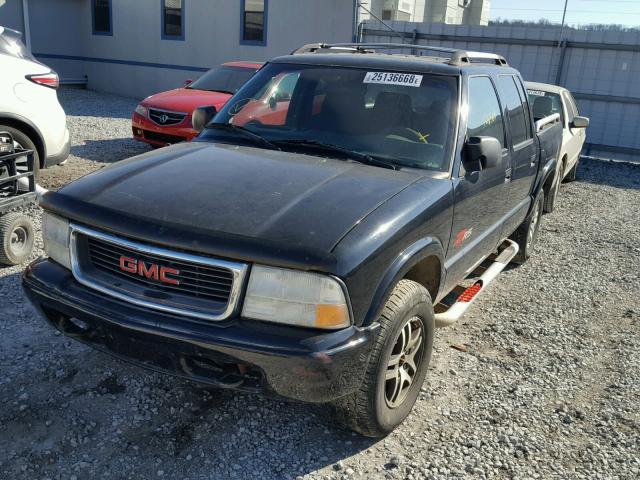 1GTDT13X33K152693 - 2003 GMC SONOMA BLACK photo 2