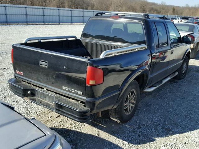 1GTDT13X33K152693 - 2003 GMC SONOMA BLACK photo 4