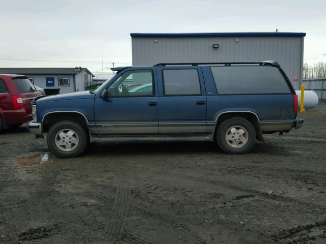 1GNFK16K6RJ320179 - 1994 CHEVROLET SUBURBAN K BLUE photo 9