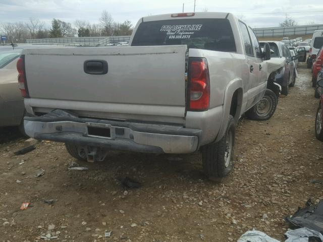 1GCHK23D96F169172 - 2006 CHEVROLET SILVERADO BEIGE photo 4