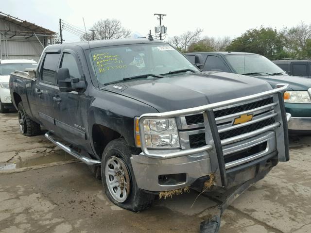 1GC4K0C88EF151850 - 2014 CHEVROLET SILVERADO BLACK photo 1