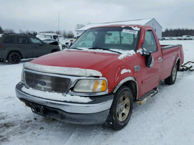 1FTRF17W2YNA97335 - 2000 FORD F150 RED photo 2