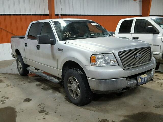 1FTPW14525KD43896 - 2005 FORD F150 SUPER SILVER photo 1