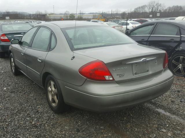 1FAFP53U33G205962 - 2003 FORD TAURUS SE GRAY photo 3