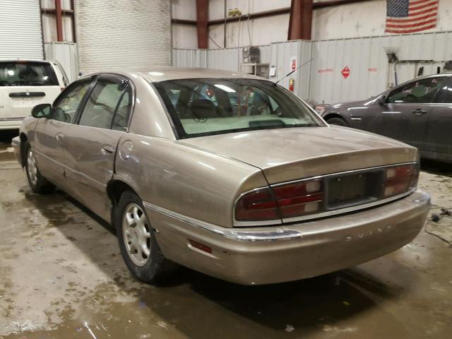 1G4CW54K414190816 - 2001 BUICK PARK AVENU BEIGE photo 3