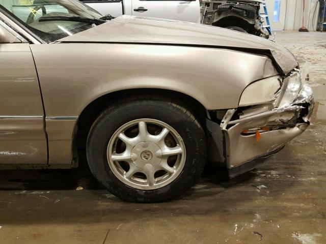 1G4CW54K414190816 - 2001 BUICK PARK AVENU BEIGE photo 9