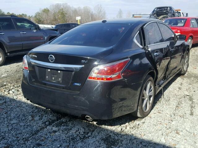 1N4AL3APXEC422376 - 2014 NISSAN ALTIMA 2.5 BLACK photo 4