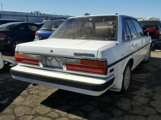 JT2MX73E4F0038765 - 1985 TOYOTA CRESSIDA L WHITE photo 4