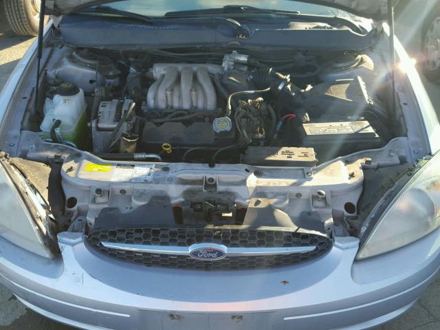 1FAFP52U4YG271087 - 2000 FORD TAURUS LX SILVER photo 7