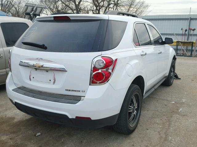 2GNALBEK1E6236003 - 2014 CHEVROLET EQUINOX LT WHITE photo 4