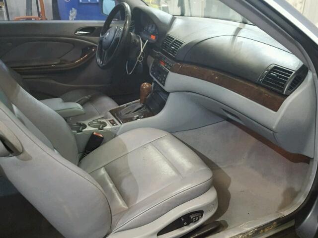 WBABN33431JW54607 - 2001 BMW 325 CI BLUE photo 5