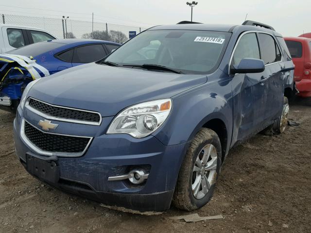 2GNFLNEK6C6155065 - 2012 CHEVROLET EQUINOX LT BLUE photo 2