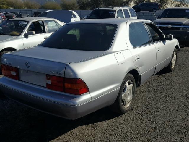 JT8BH28F8X0165194 - 1999 LEXUS LS 400 SILVER photo 4