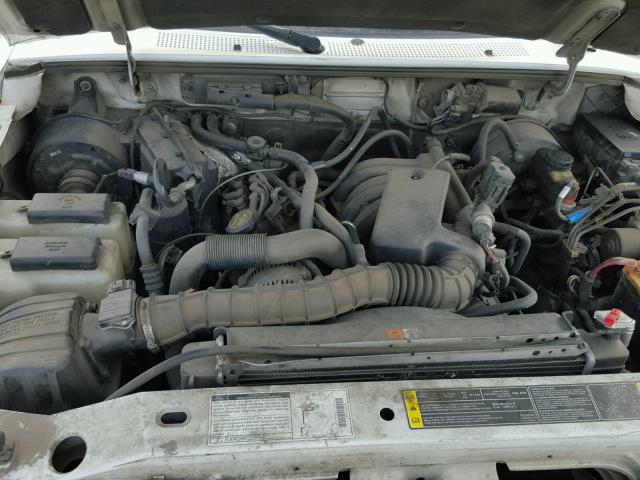 1FTYR10UX2PB15913 - 2002 FORD RANGER WHITE photo 7