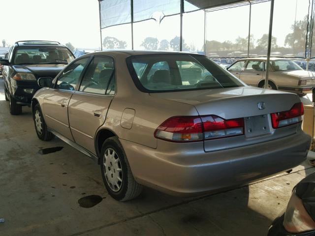 3HGCG66572G706266 - 2002 HONDA ACCORD LX GOLD photo 3