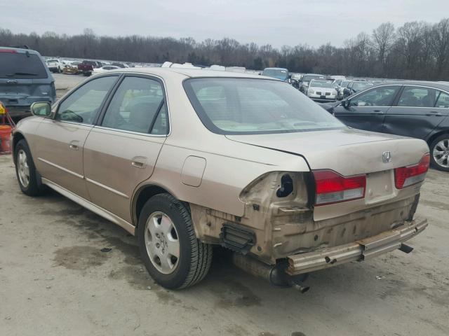 1HGCG16501A053957 - 2001 HONDA ACCORD EX BEIGE photo 3