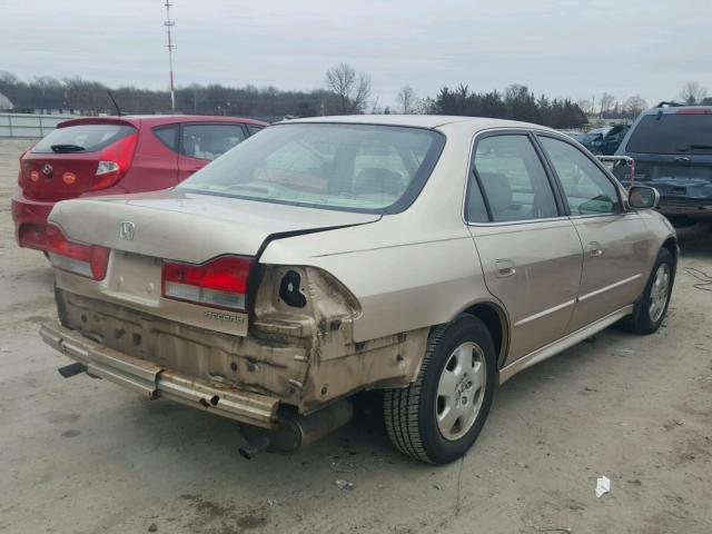 1HGCG16501A053957 - 2001 HONDA ACCORD EX BEIGE photo 4