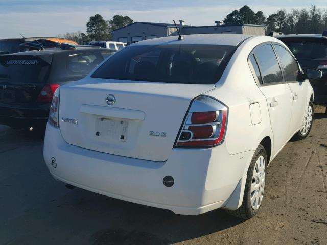 3N1AB61E07L641824 - 2007 NISSAN SENTRA 2.0 WHITE photo 4