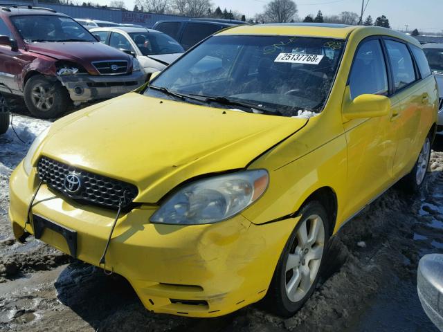 2T1KY32E74C190984 - 2004 TOYOTA COROLLA MA YELLOW photo 2