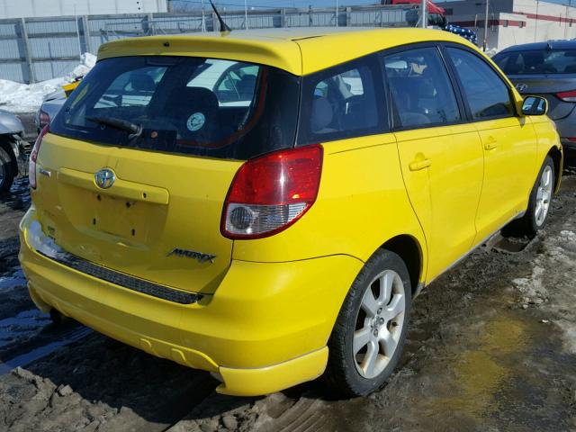 2T1KY32E74C190984 - 2004 TOYOTA COROLLA MA YELLOW photo 4