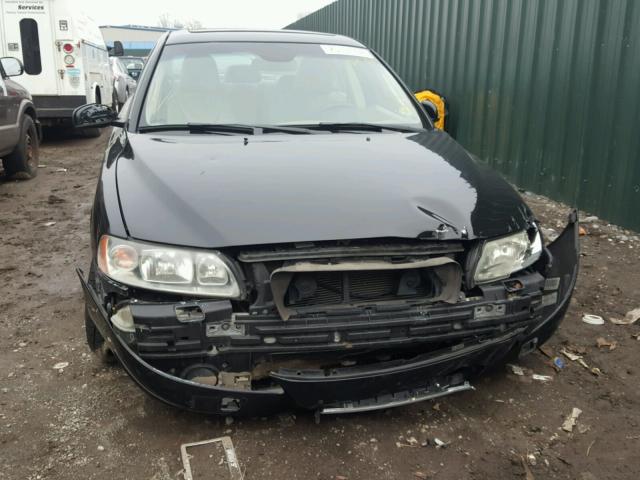 YV1RS592462500141 - 2006 VOLVO S60 2.5T BLACK photo 9