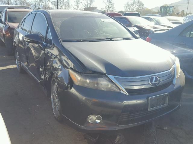 JTHBB1BA0A2011759 - 2010 LEXUS HS 250H GRAY photo 1