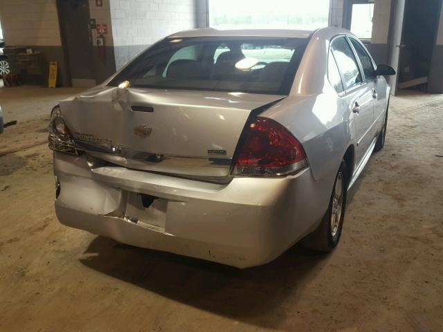 2G1WG5EK6B1307380 - 2011 CHEVROLET IMPALA LT SILVER photo 4