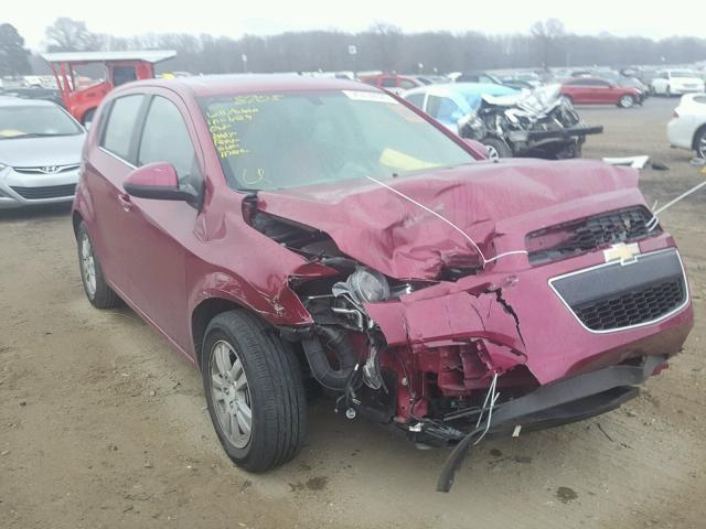 1G1JC6SH7E4117181 - 2014 CHEVROLET SONIC LT PURPLE photo 1