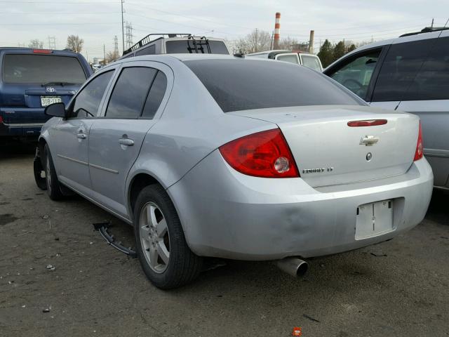 1G1AL58F887173908 - 2008 CHEVROLET COBALT LT SILVER photo 3