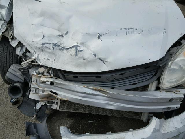 1G1AL58F887173908 - 2008 CHEVROLET COBALT LT SILVER photo 7