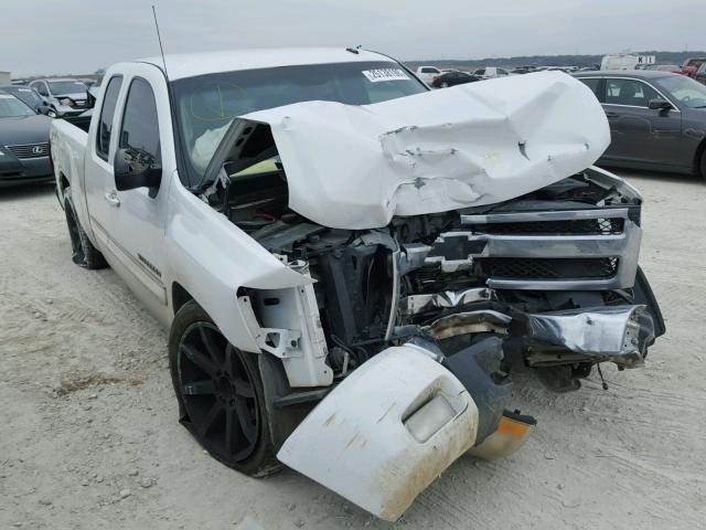 1GCEC29J99Z287996 - 2009 CHEVROLET SILVERADO WHITE photo 1