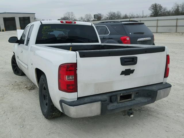 1GCEC29J99Z287996 - 2009 CHEVROLET SILVERADO WHITE photo 3