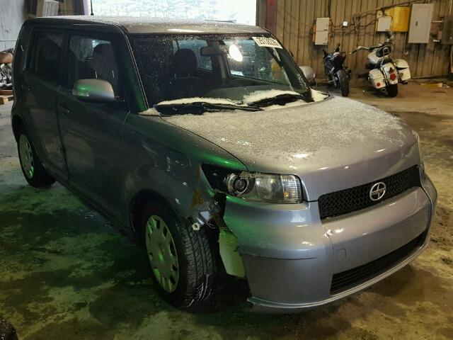 JTLZE4FE1A1116830 - 2010 TOYOTA SCION XB GRAY photo 1