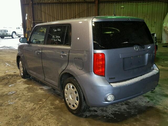 JTLZE4FE1A1116830 - 2010 TOYOTA SCION XB GRAY photo 3