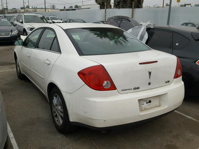 1G2ZG578564120071 - 2006 PONTIAC G6 SE1 WHITE photo 3