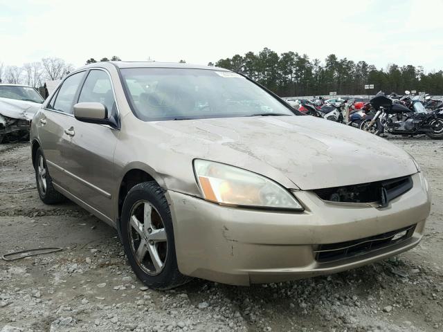 1HGCM56825A114127 - 2005 HONDA ACCORD EX GOLD photo 1