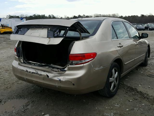 1HGCM56825A114127 - 2005 HONDA ACCORD EX GOLD photo 4