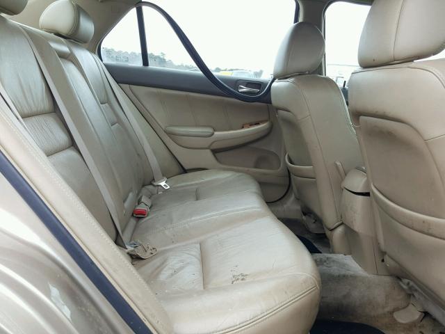 1HGCM56825A114127 - 2005 HONDA ACCORD EX GOLD photo 6