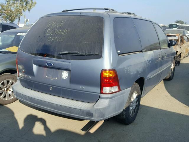 2FMZA5147YBC89614 - 2000 FORD WINDSTAR L BLUE photo 4