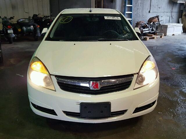 1G8ZV57787F197347 - 2007 SATURN AURA XR WHITE photo 9