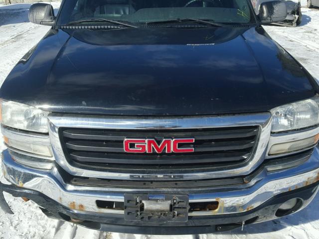 1GTEK19T93E232560 - 2003 GMC NEW SIERRA BLACK photo 7