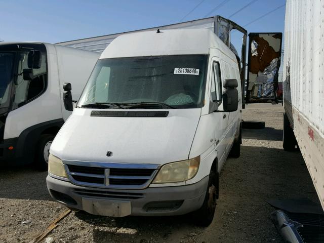 WD0PD544965919690 - 2006 DODGE SPRINTER 3 WHITE photo 2