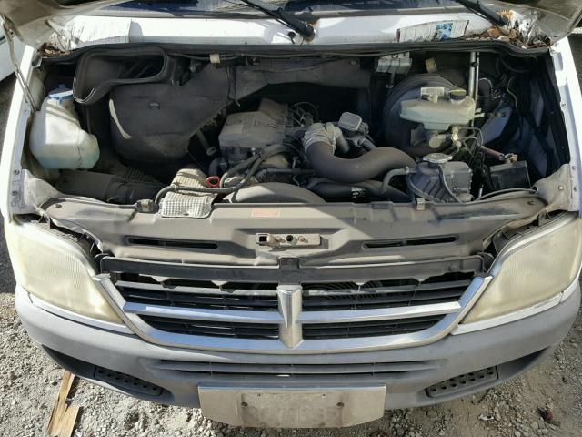 WD0PD544965919690 - 2006 DODGE SPRINTER 3 WHITE photo 7