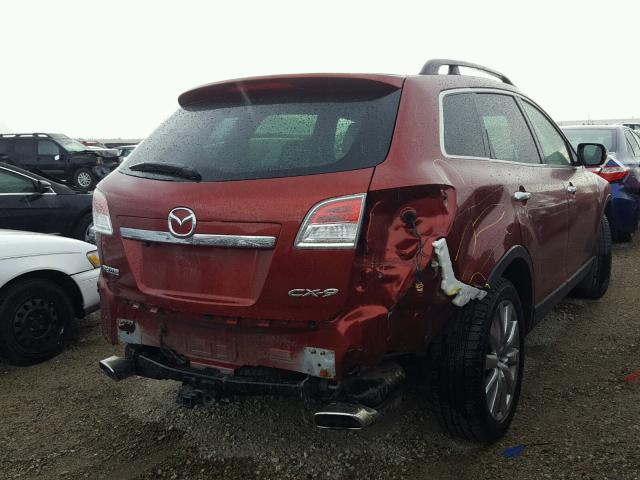 JM3TB28V480126335 - 2008 MAZDA CX-9 RED photo 4